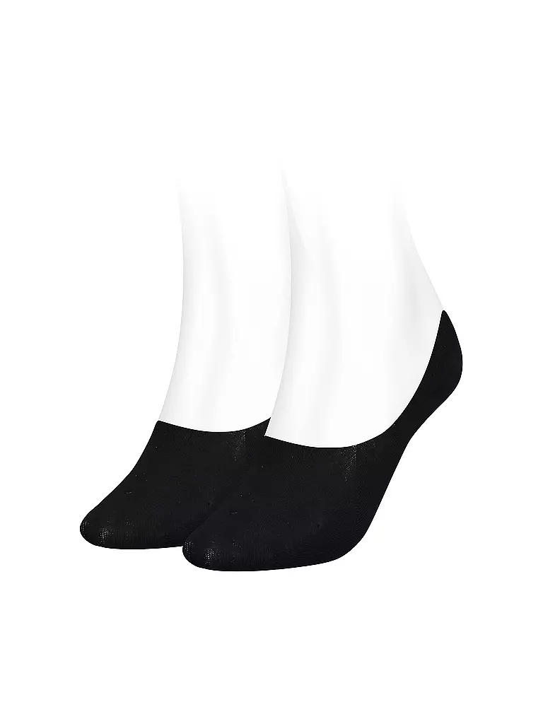 TOMMY HILFIGER | Calcetines invisibles paquete de 2 negro | Negro