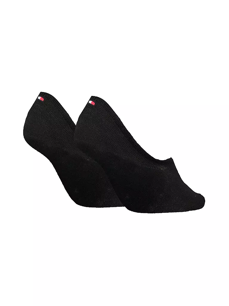 TOMMY HILFIGER | Calcetines invisibles paquete de 2 negro | 