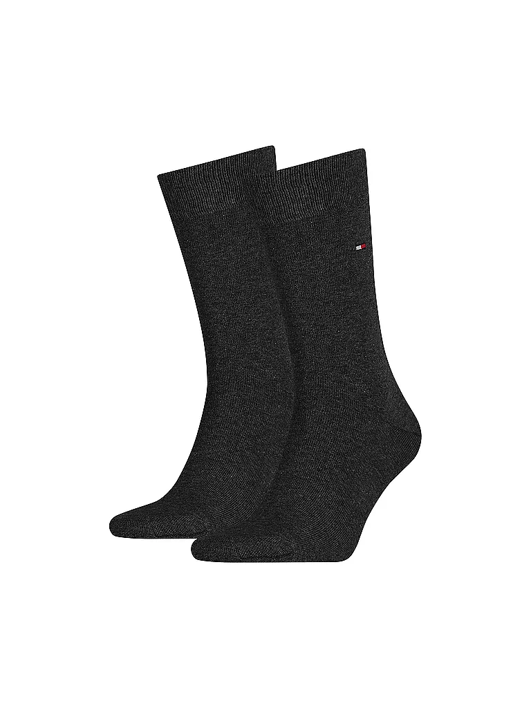 TOMMY HILFIGER | Calcetines paquete de 2 antracita mela | Gris