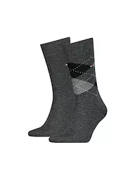 TOMMY HILFIGER | Calcetines Paquete de 2 | Gris
