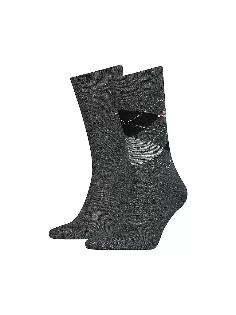 TOMMY HILFIGER | Calcetines paquete de 2 antracita | Gris
