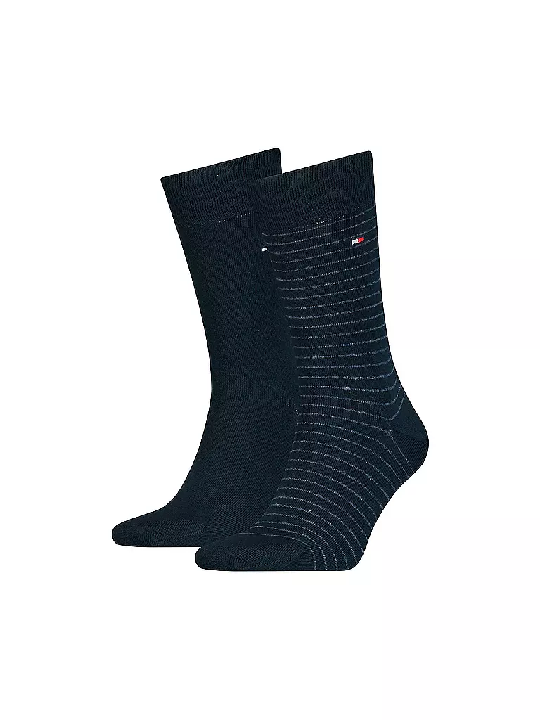 TOMMY HILFIGER | Calcetines paquete de 2 azul marino oscuro | Azul