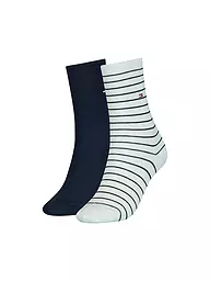 TOMMY HILFIGER | Calcetines paquete de 2 azul marino | Blanco