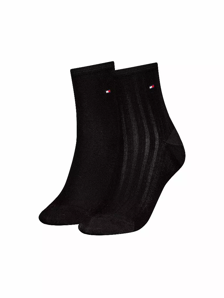 TOMMY HILFIGER | Calcetines Paquete de 2 negro | Negro