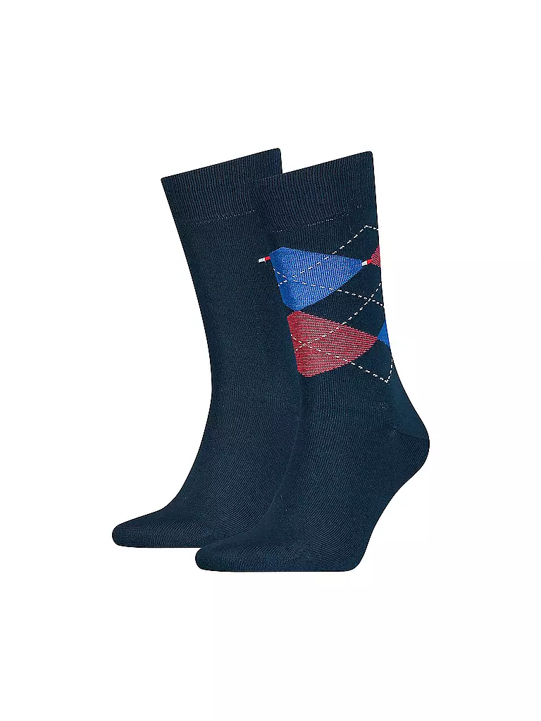 TOMMY HILFIGER | Calcetines paquete de 2 tommy original | Azul oscuro