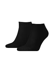 TOMMY HILFIGER | Calcetines de sneaker, paquete de 2 | Negro