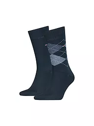 TOMMY HILFIGER | Calcetines Paquete de 2 | Azul