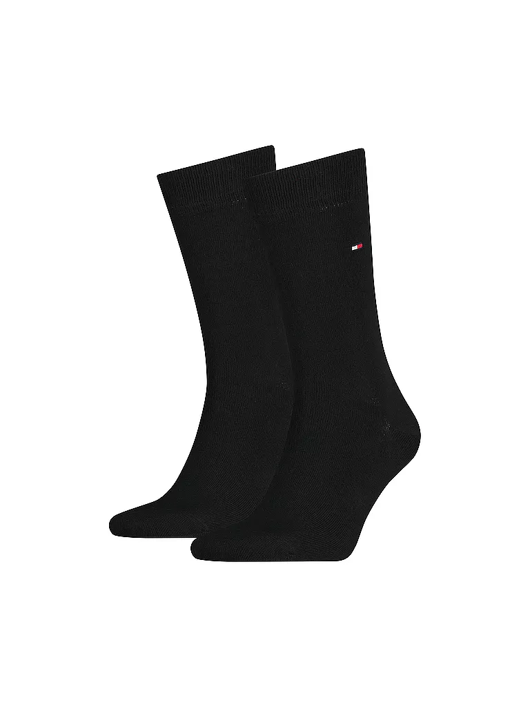 TOMMY HILFIGER | Calcetines Paquete de 2 | Negro