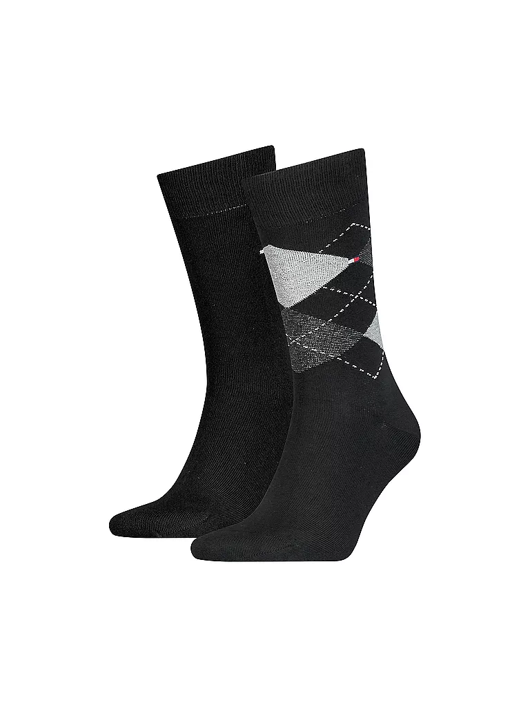 TOMMY HILFIGER | Calcetines Paquete de 2 | Negro