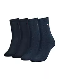 TOMMY HILFIGER | Calcetines Pkg. de 4 Black | Azul