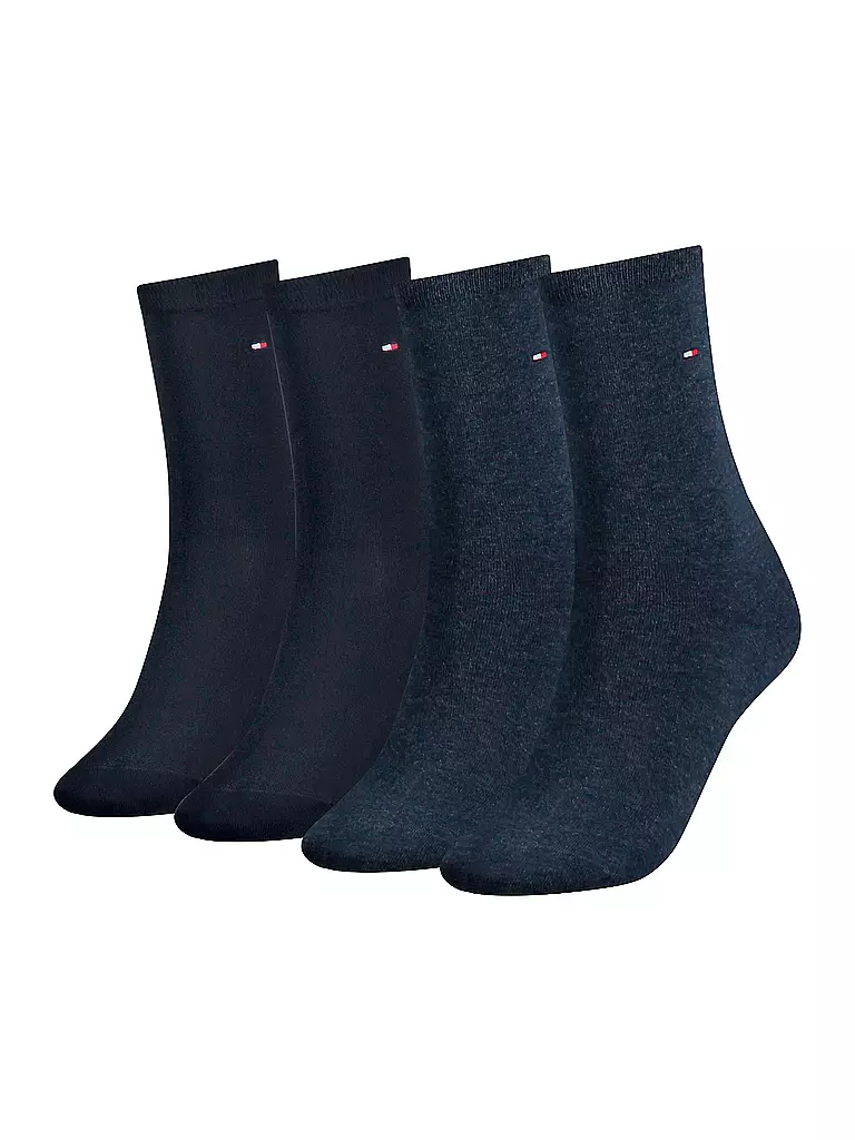 TOMMY HILFIGER | Calcetines paquete de 4 Jeans/Azul | Azul