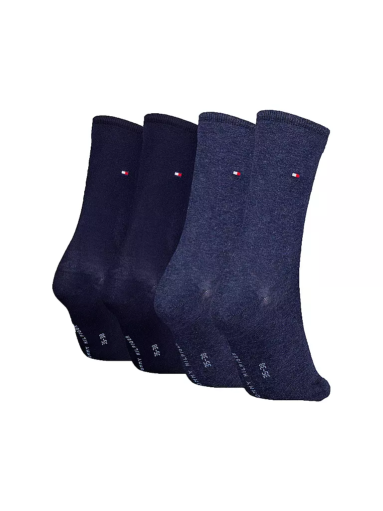TOMMY HILFIGER | Calcetines paquete de 4 Jeans/Azul | 