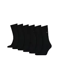 TOMMY HILFIGER | Calcetines Pkg. de 6 azul marino oscuro | Negro
