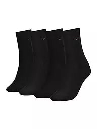 TOMMY HILFIGER | Calcetines Pkg. de 4 Black | Negro
