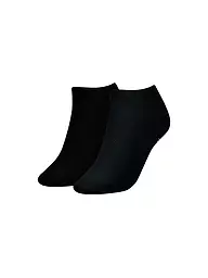 TOMMY HILFIGER | Calcetines sneaker paquete de 2 blanco | Negro