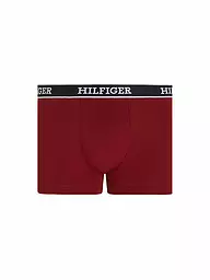 TOMMY HILFIGER | Calzoncillos paquete de 3 azul | Rojo oscuro
