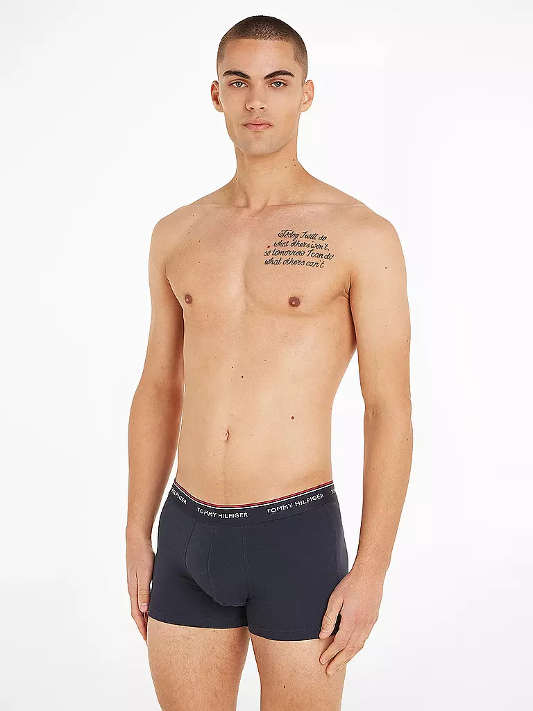 TOMMY HILFIGER | Calzoncillos paquete de 3 azul | Azul oscuro
