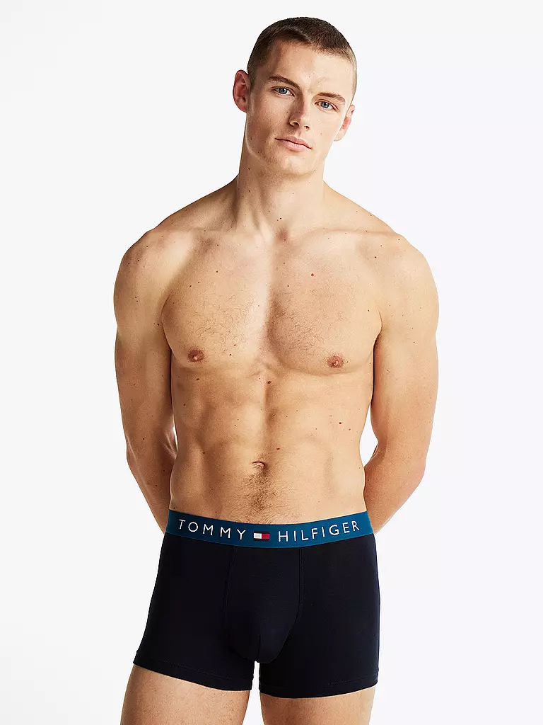 TOMMY HILFIGER | Calzoncillos paquete de 3 beige | Azul oscuro