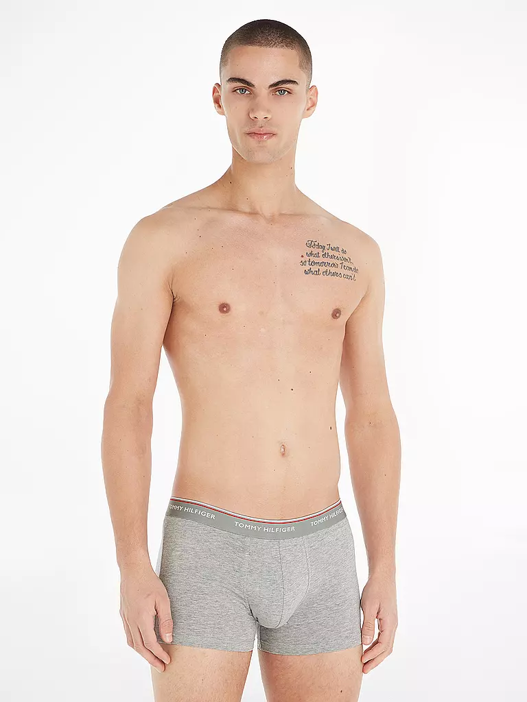 TOMMY HILFIGER | Calzoncillos paquete de 3 gris | 