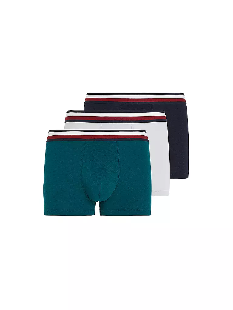 TOMMY HILFIGER | Calzoncillos paquete de 3 verde | Petróleo