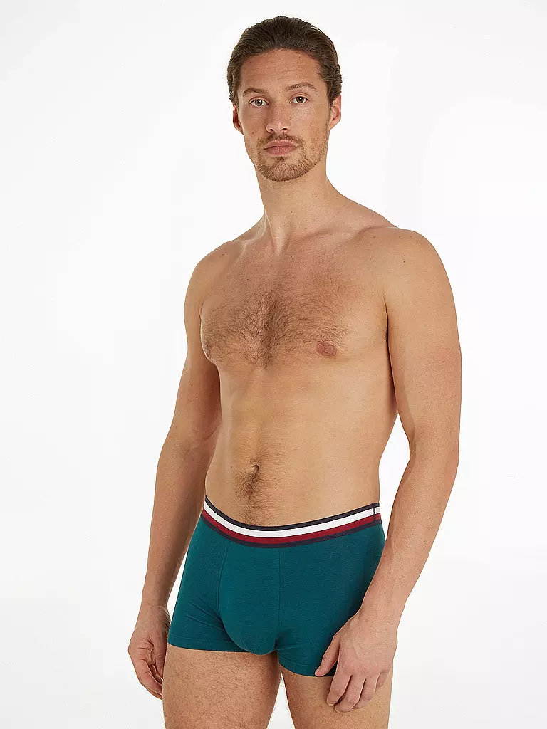 TOMMY HILFIGER | Calzoncillos paquete de 3 verde | Petróleo