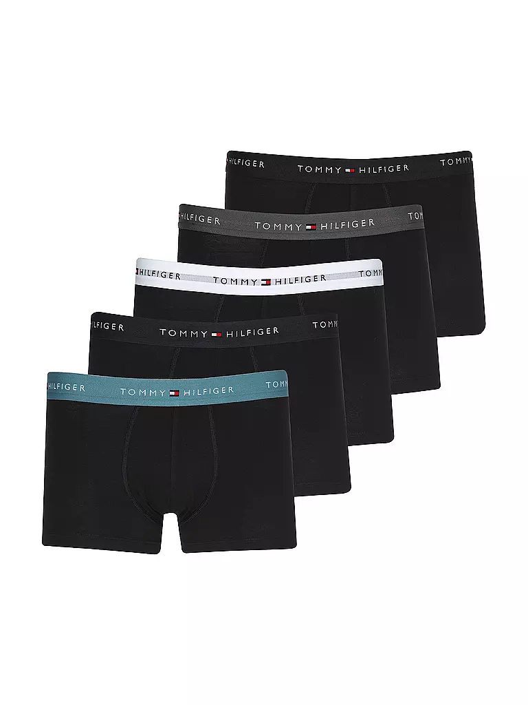 TOMMY HILFIGER | Calzoncillos paquete de 5 rosa | Negro