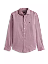 TOMMY HILFIGER | Camisa de corte regular | Rojo oscuro