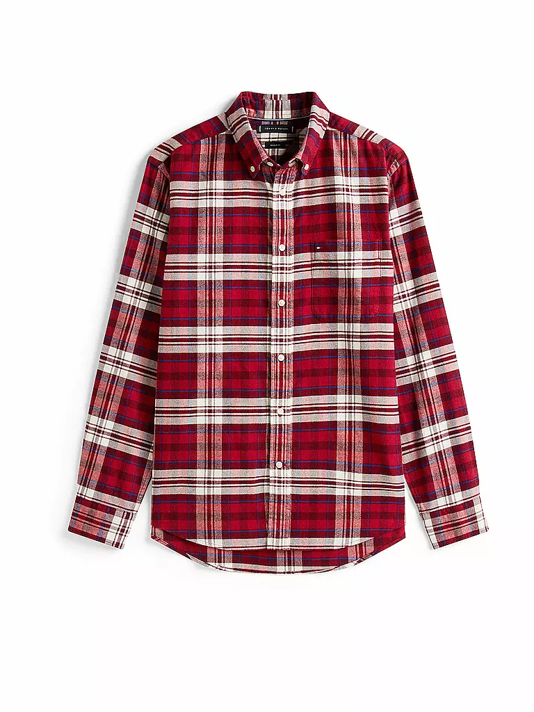 TOMMY HILFIGER | Camisa de corte estándar | Rojo