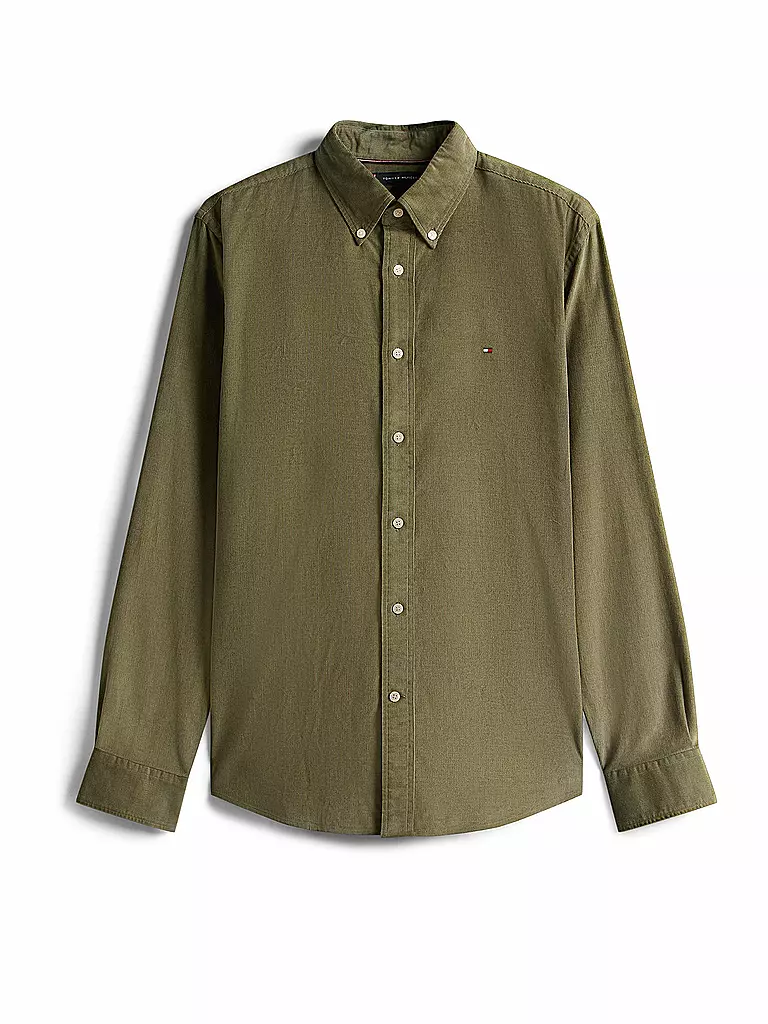 TOMMY HILFIGER | Camisa de corte estándar | Oliva
