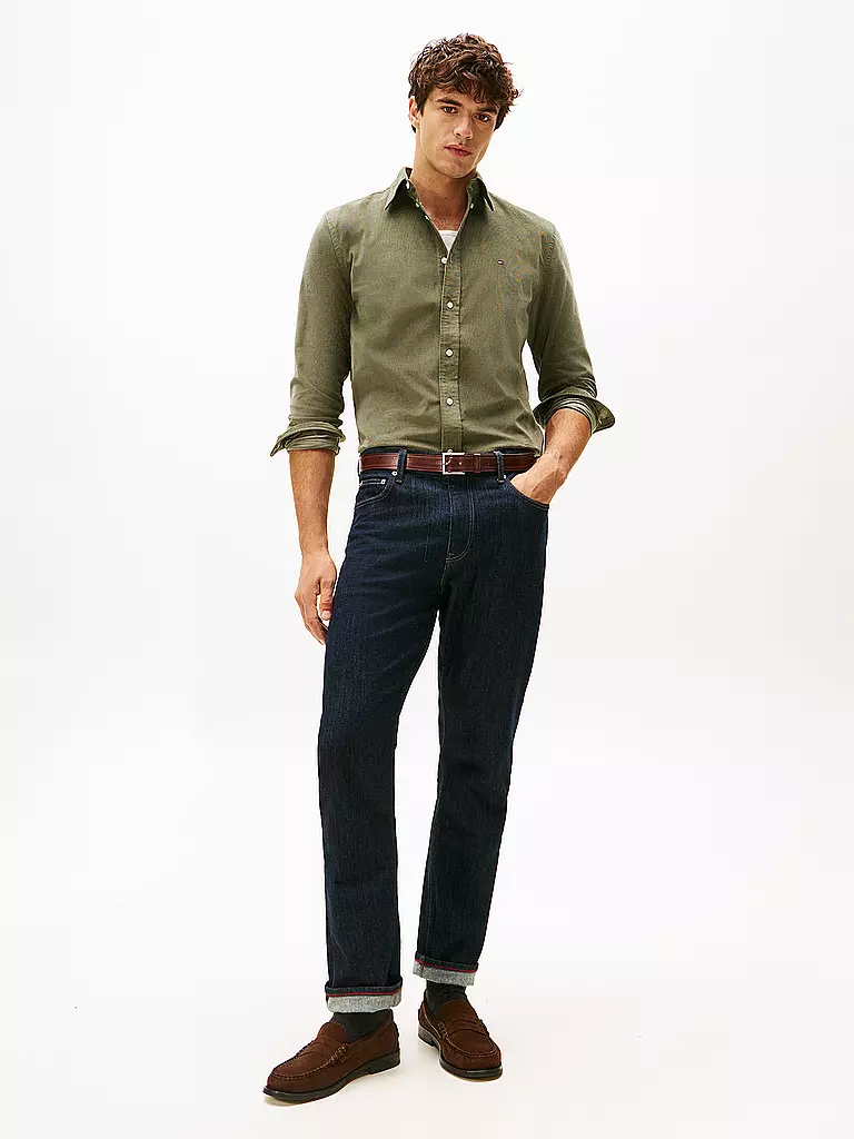 TOMMY HILFIGER | Camisa de corte estándar | Oliva
