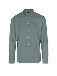 TOMMY HILFIGER | Camisa de corte regular | Verde oscuro