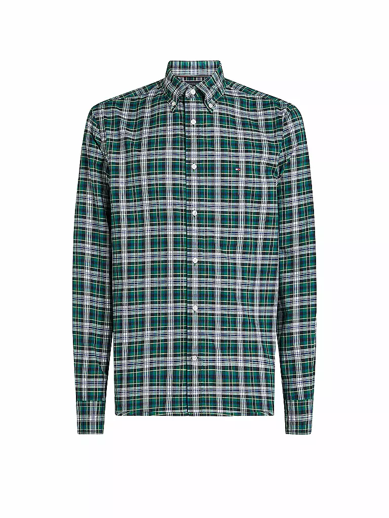 TOMMY HILFIGER | Camisa de corte regular | Verde