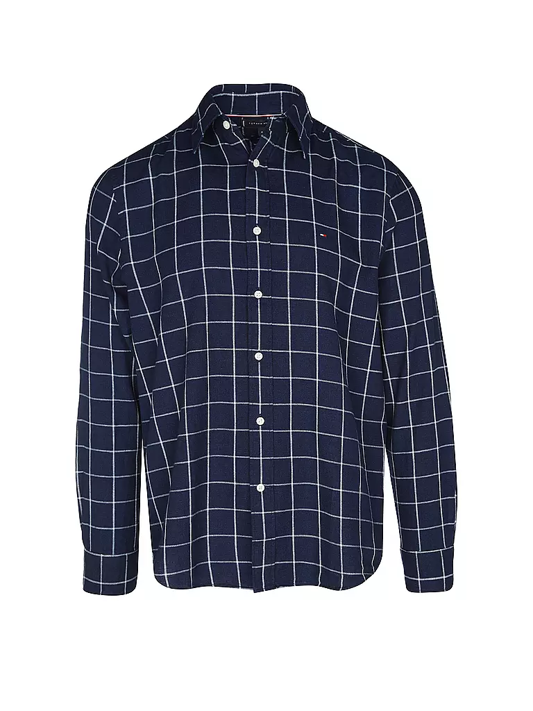 TOMMY HILFIGER | Camisa de corte regular | Azul oscuro