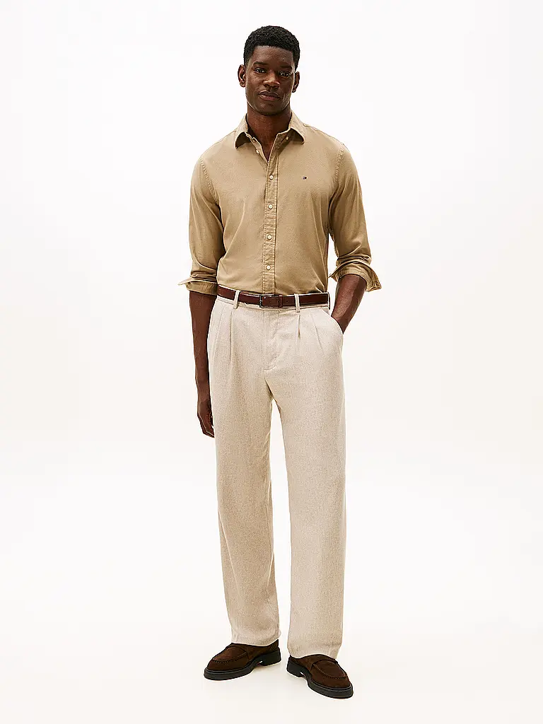 TOMMY HILFIGER | Camisa de corte regular | Beige