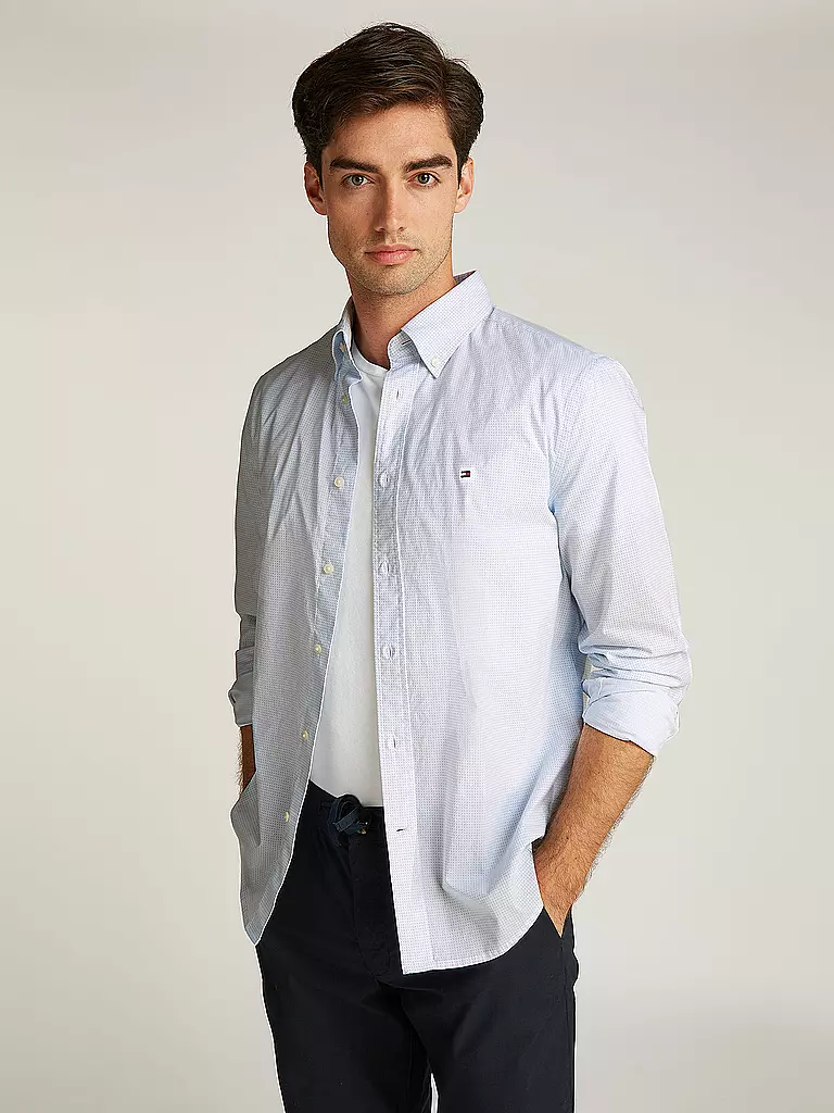 TOMMY HILFIGER | Camisa de corte regular | Blanco