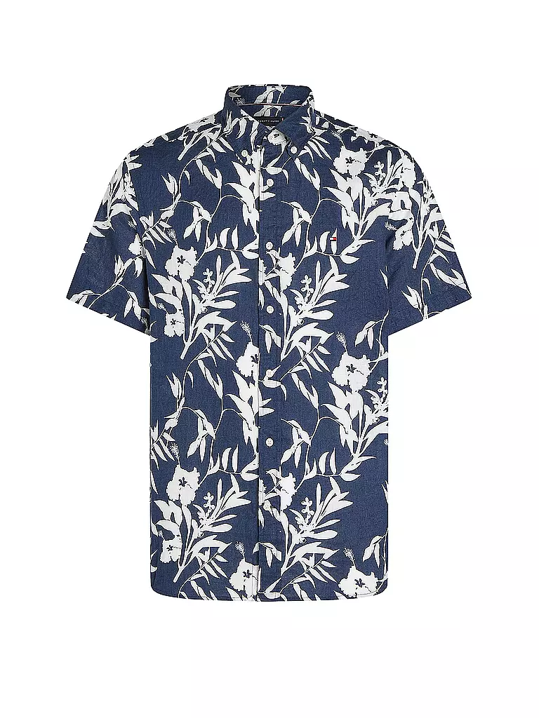 TOMMY HILFIGER | Camisa de lino | Azul