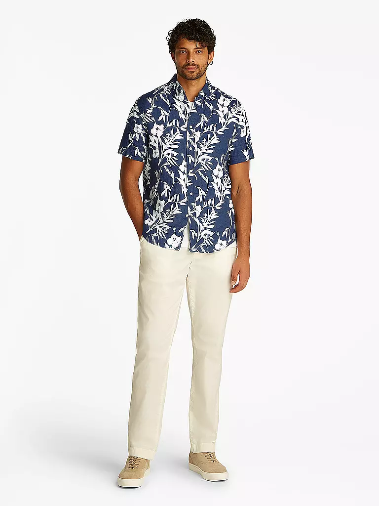 TOMMY HILFIGER | Camisa de lino | Azul
