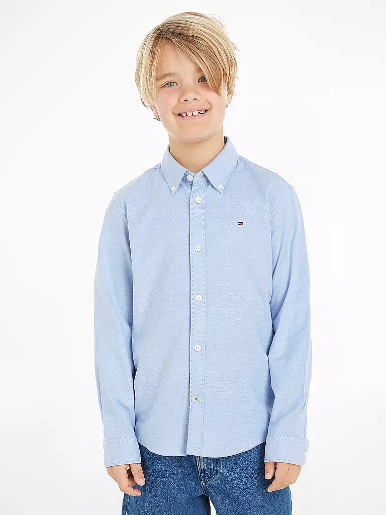 TOMMY HILFIGER | Camisa de niño | Azul claro