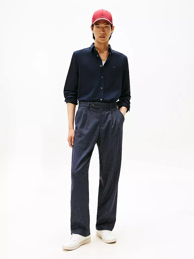 TOMMY HILFIGER | Camisa Slim Fit | Azul oscuro