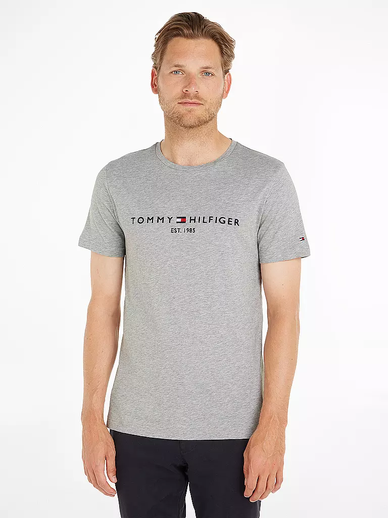 TOMMY HILFIGER | Camiseta "Core Basic" | Gris