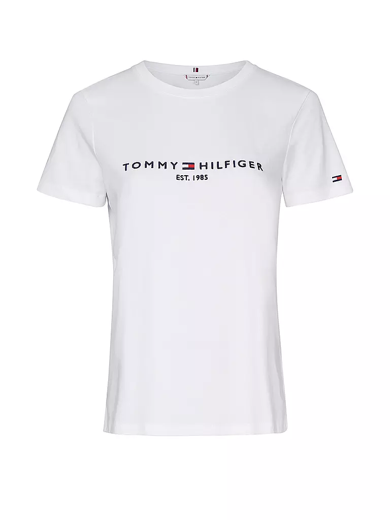 TOMMY HILFIGER | Camiseta de corte regular | Blanco
