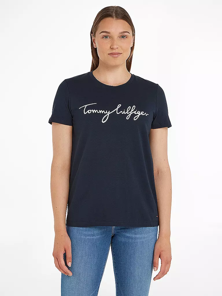 TOMMY HILFIGER | Camiseta de corte regular | Azul