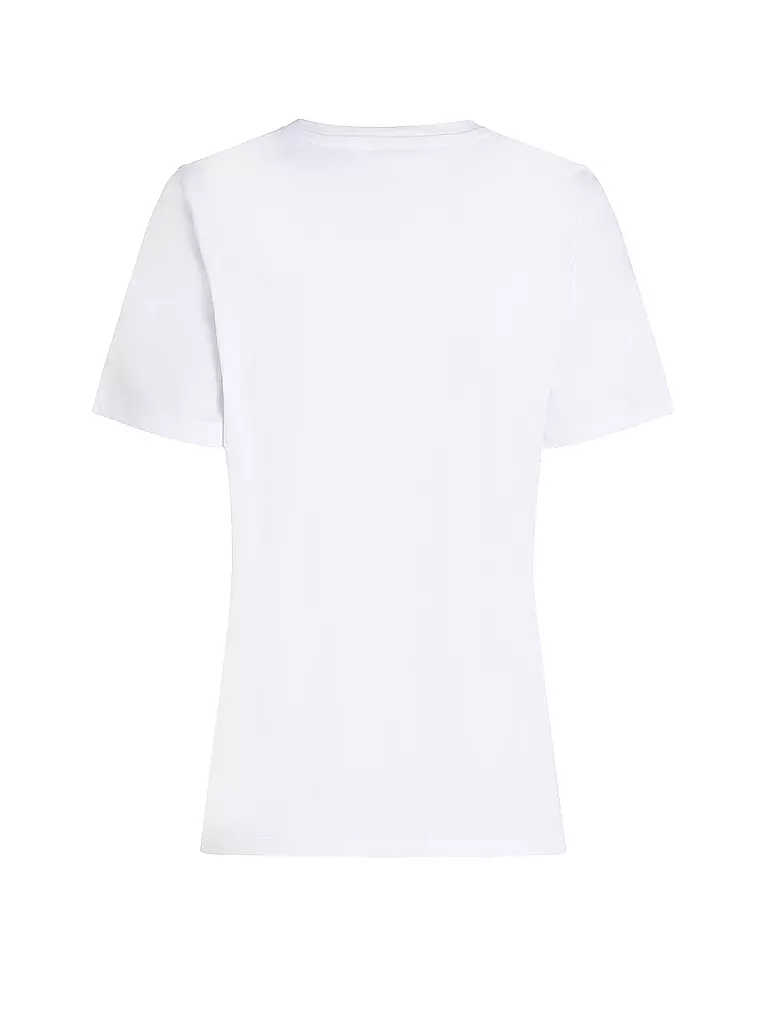 TOMMY HILFIGER | Camiseta de corte regular | Blanco