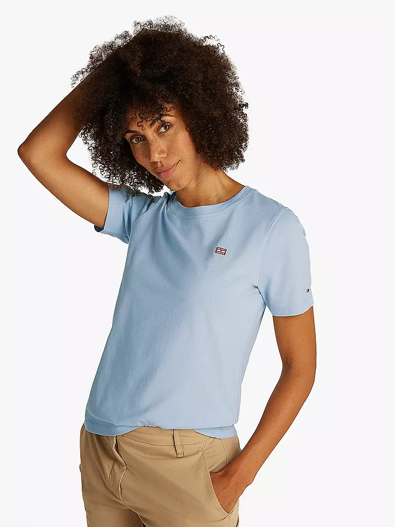 TOMMY HILFIGER | Camiseta de corte regular | Azul claro