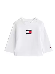 TOMMY HILFIGER | Camiseta de manga larga para bebé | Blanco