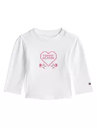 TOMMY HILFIGER | Camiseta de manga larga para bebé | Blanco