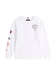 TOMMY HILFIGER | Camiseta de manga larga para niño | Blanco