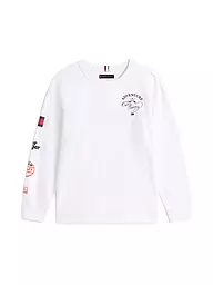 TOMMY HILFIGER | Camiseta de manga larga para niño | Blanco