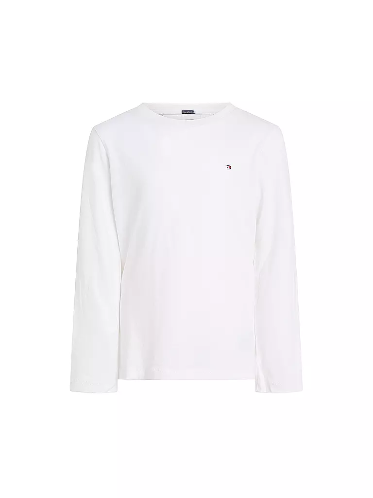 TOMMY HILFIGER | Camiseta de manga larga para niño | Blanco