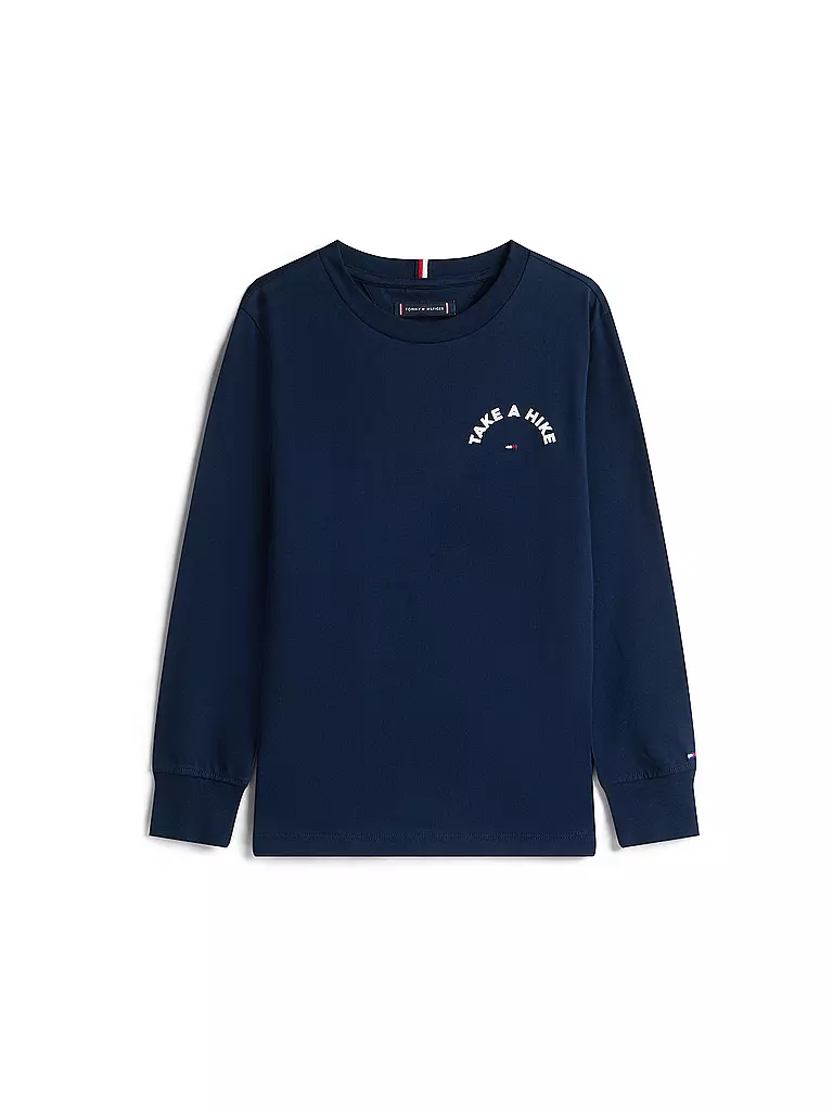 TOMMY HILFIGER | Camiseta de manga larga para niño | Azul oscuro